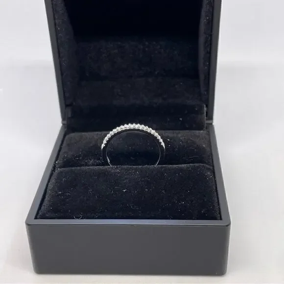 Moissanite Diamond Wedding Band Anniversary Ring GRA Certified